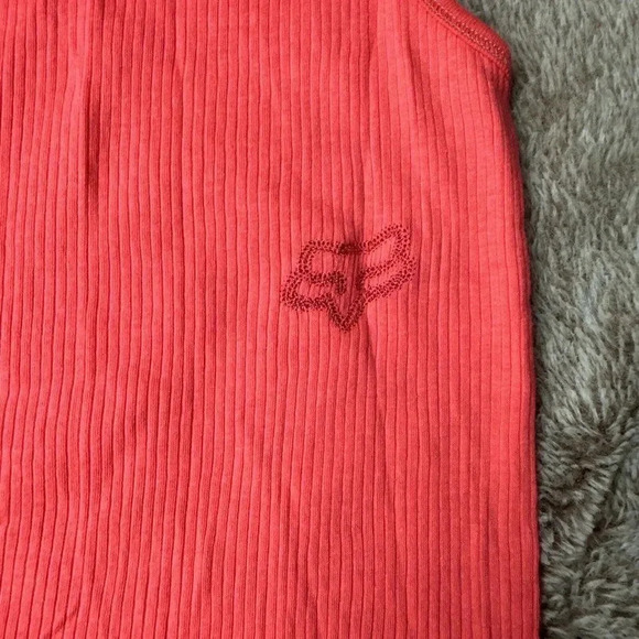 Fox Racing Women's Miss Clean Henley Pink Tank Top - Picture 15 of 16